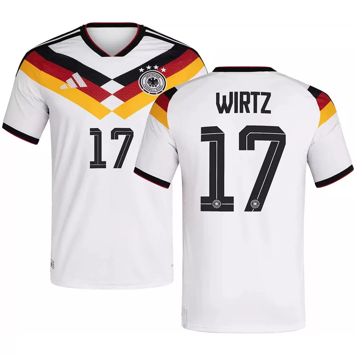 Wirtz 17 - Germany Home World Cup 2026 - Player Version (Authentic)