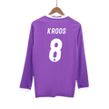 Kroos 8 - 2016/17 Merengues Away Fullsleeves Jersey - Retro