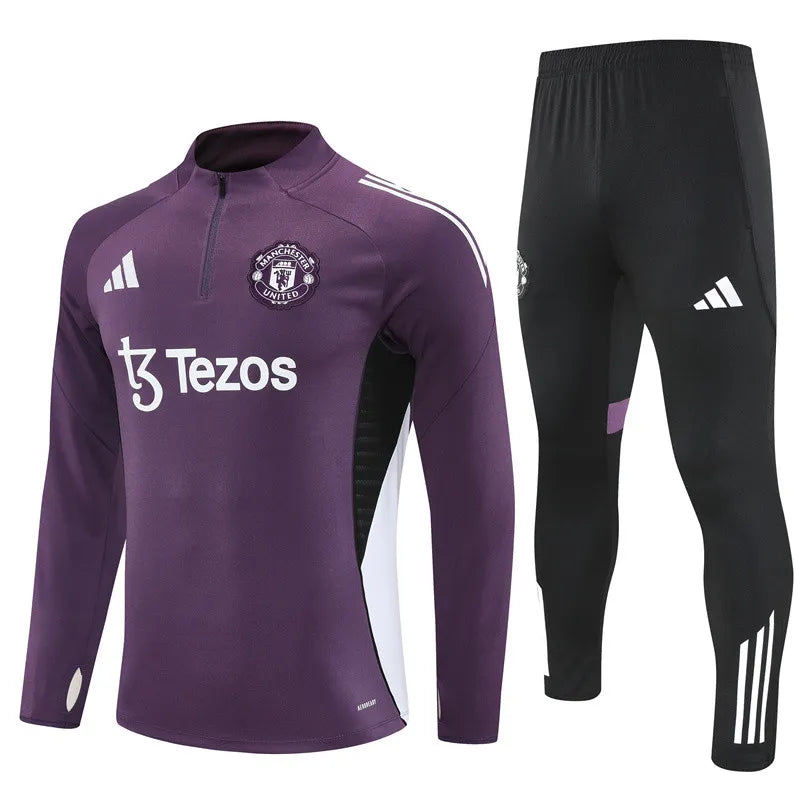 Manchester United Purple Tracksuit 2025/26