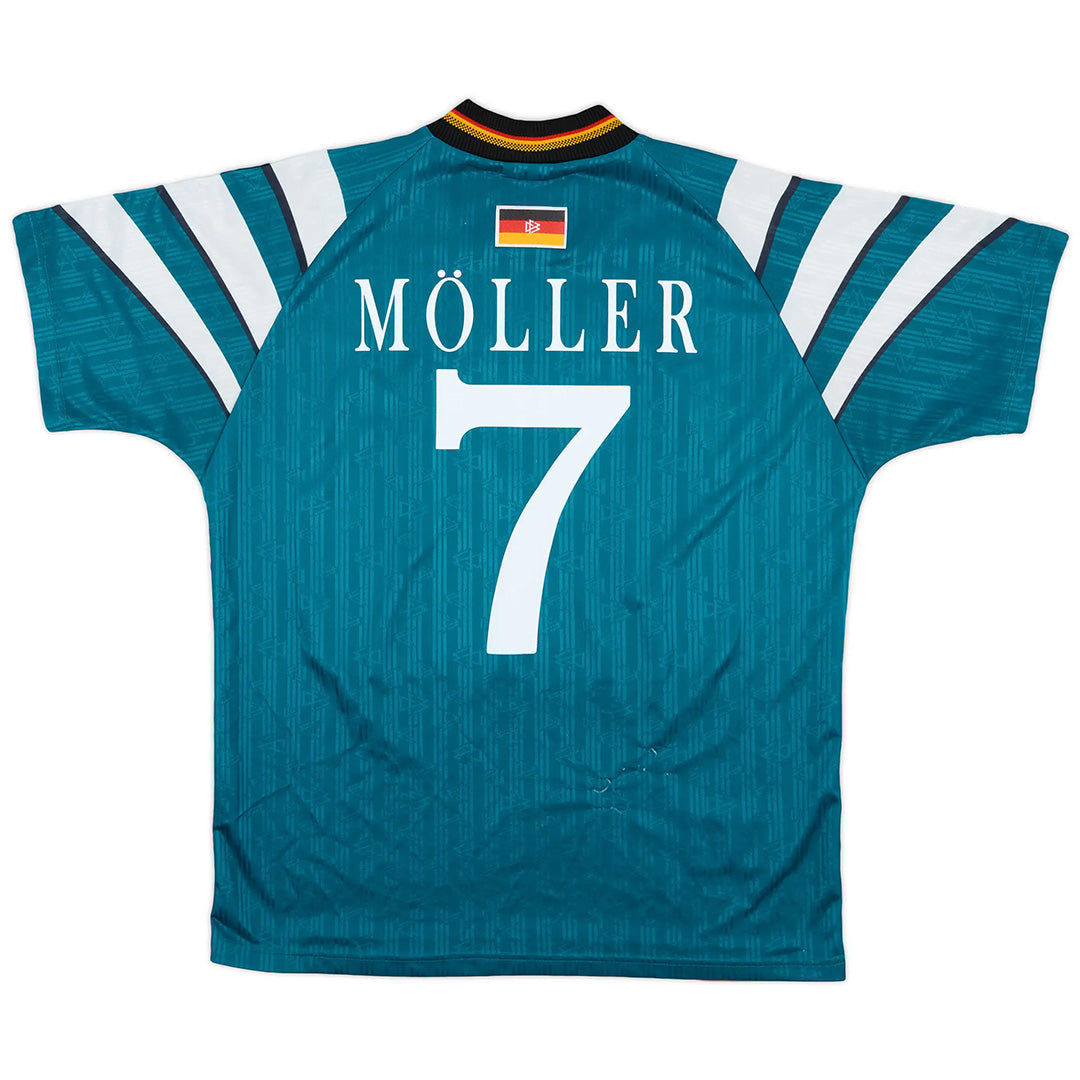 Moller 7 - 1996/97 Germany Away Jersey - Retro ( Original Quality )