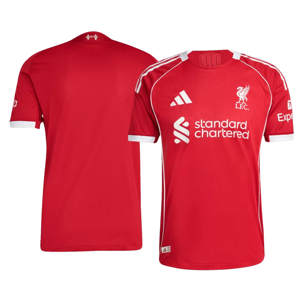 Liverpool Home 2025/26 - Player Version Quality