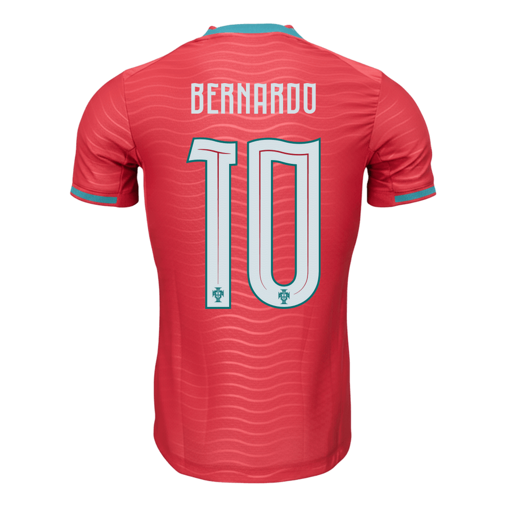 Bernardo 10 - Portugal Home World Cup 2026 - Player Version ( Authentic )