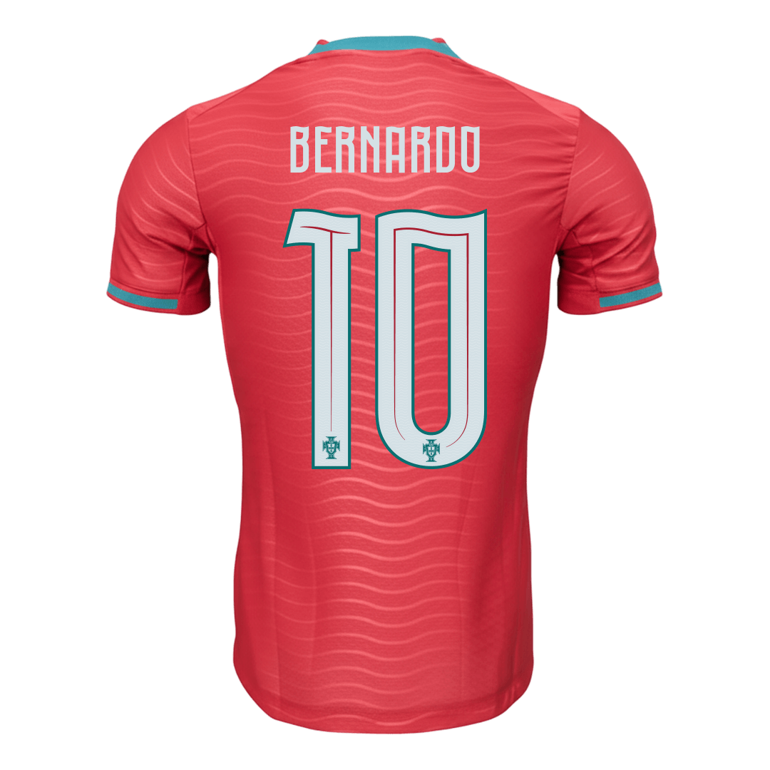 Bernardo 10 - Portugal Home World Cup 2026 - Player Version ( Authentic )