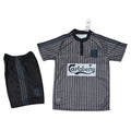 Liverpool Away Kit 1995 All Black - (Jersey + Shorts)