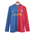 2008/09 FCB Home Fullsleeves Retro Jersey - Original Quality