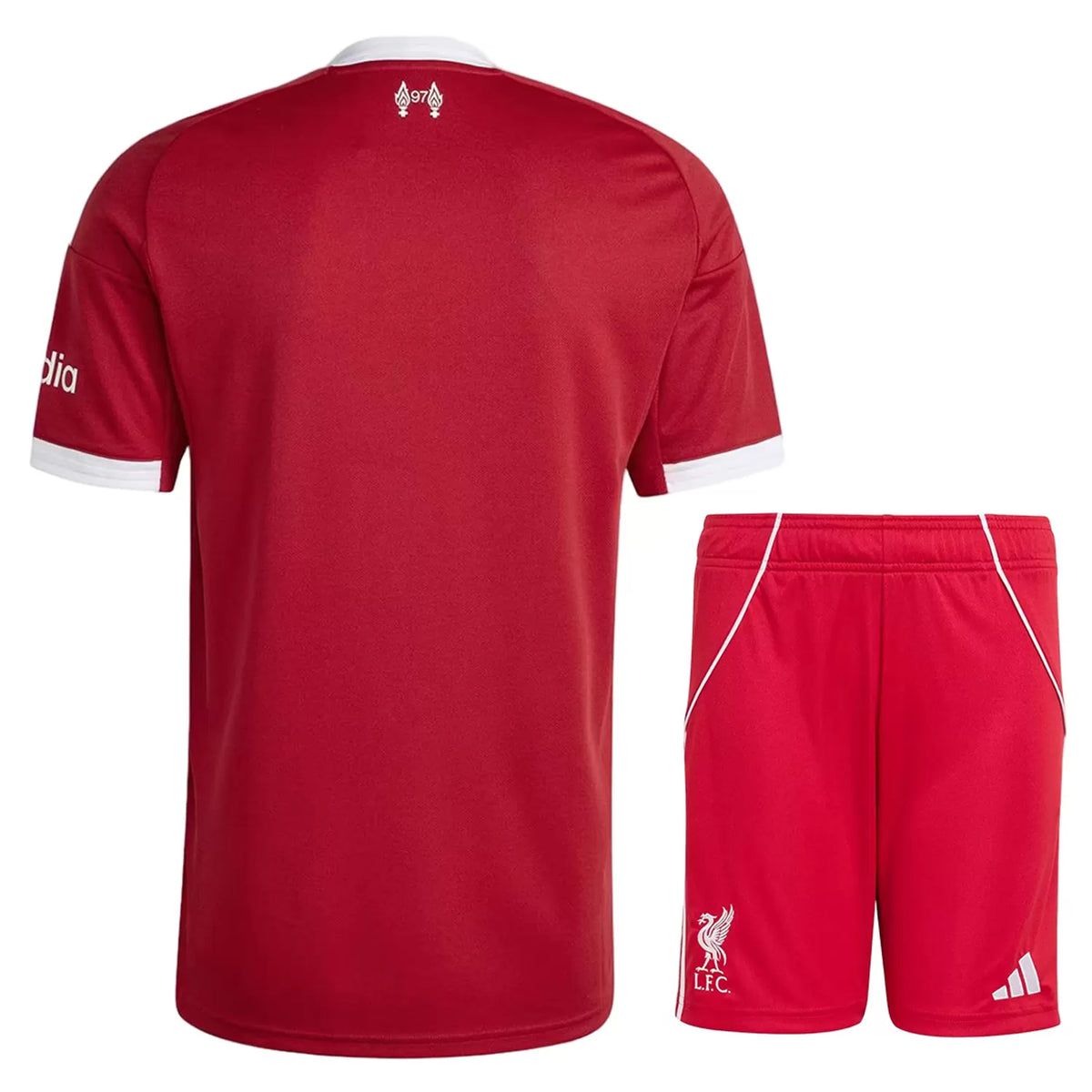 Liverpool Home Set 2025/26 - (Jersey + Shorts)