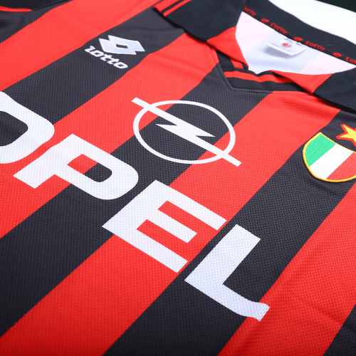 1996/97 AC Milan Home Jersey - Retro