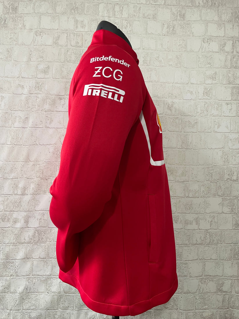 Scuderia Ferrari F1 Red 2025 Anthem Jacket (Superior Quality)